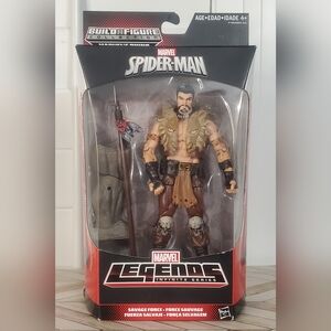 New Marvel Legends Infinite Series Kraven The Hunter BAF Rhino